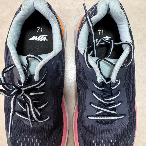 Avia Women’s Hightail Athletic Sneakers Blue Pink 7 1/2 - Picture 2 of 6